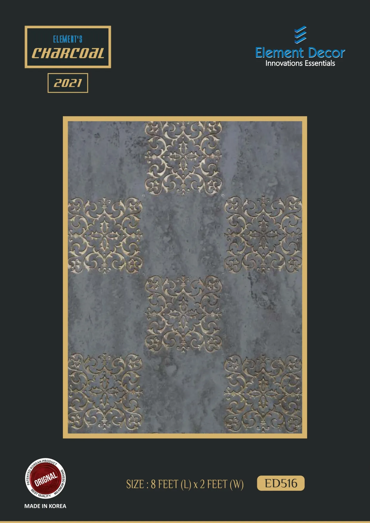 ED Charcoal 516 Wall Louver - Efficient Charcoal Air Filtration