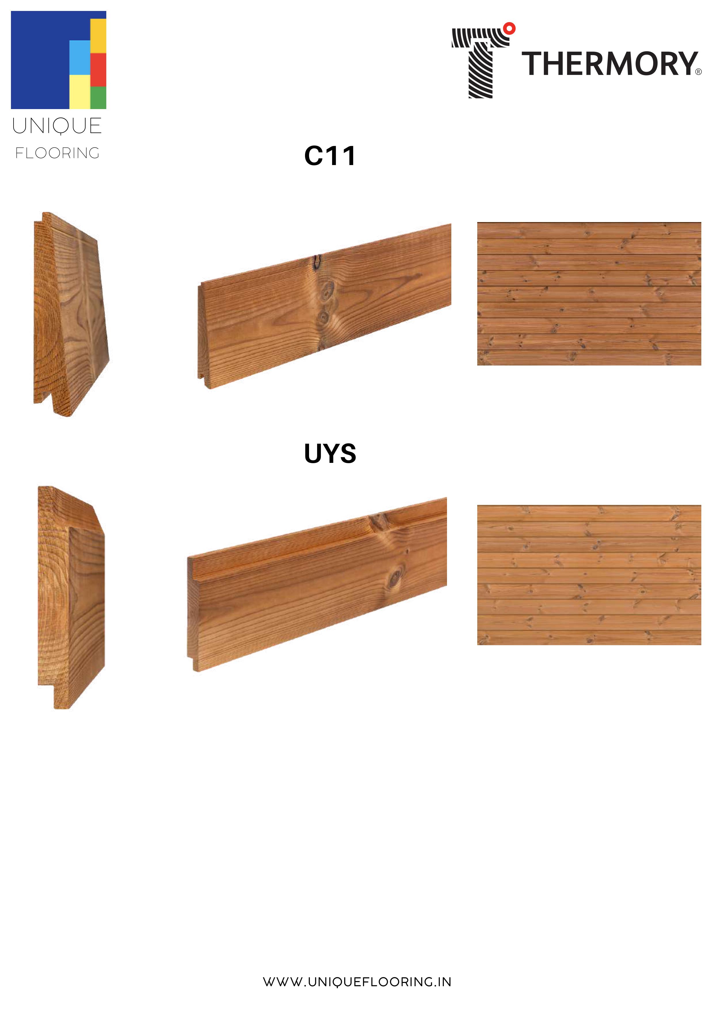 Thermo Pine Cladding Panels 115x20 / 140x20 / 92x20