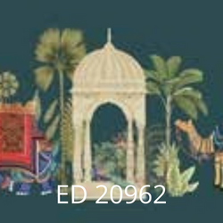 ED 20962 Ethnic Creation Wallpaper - Cultural Elegance for Your Space