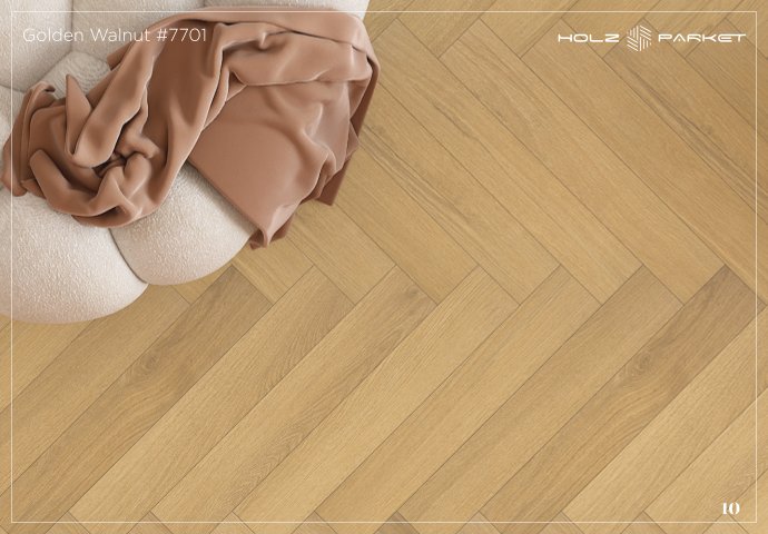 Golden Walnut #7701 Livanti Lamiwood Laminate Flooring