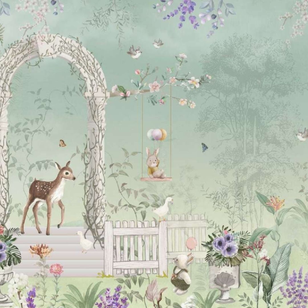 Wildlife Archway  | Kids Wallpaper Collection