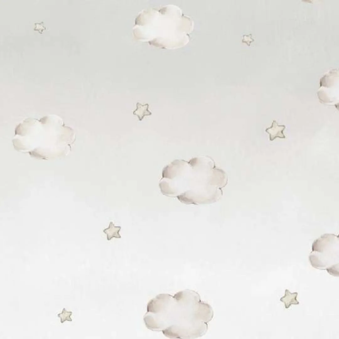 Kids Wallpaper Collection | Teddy On Clouds