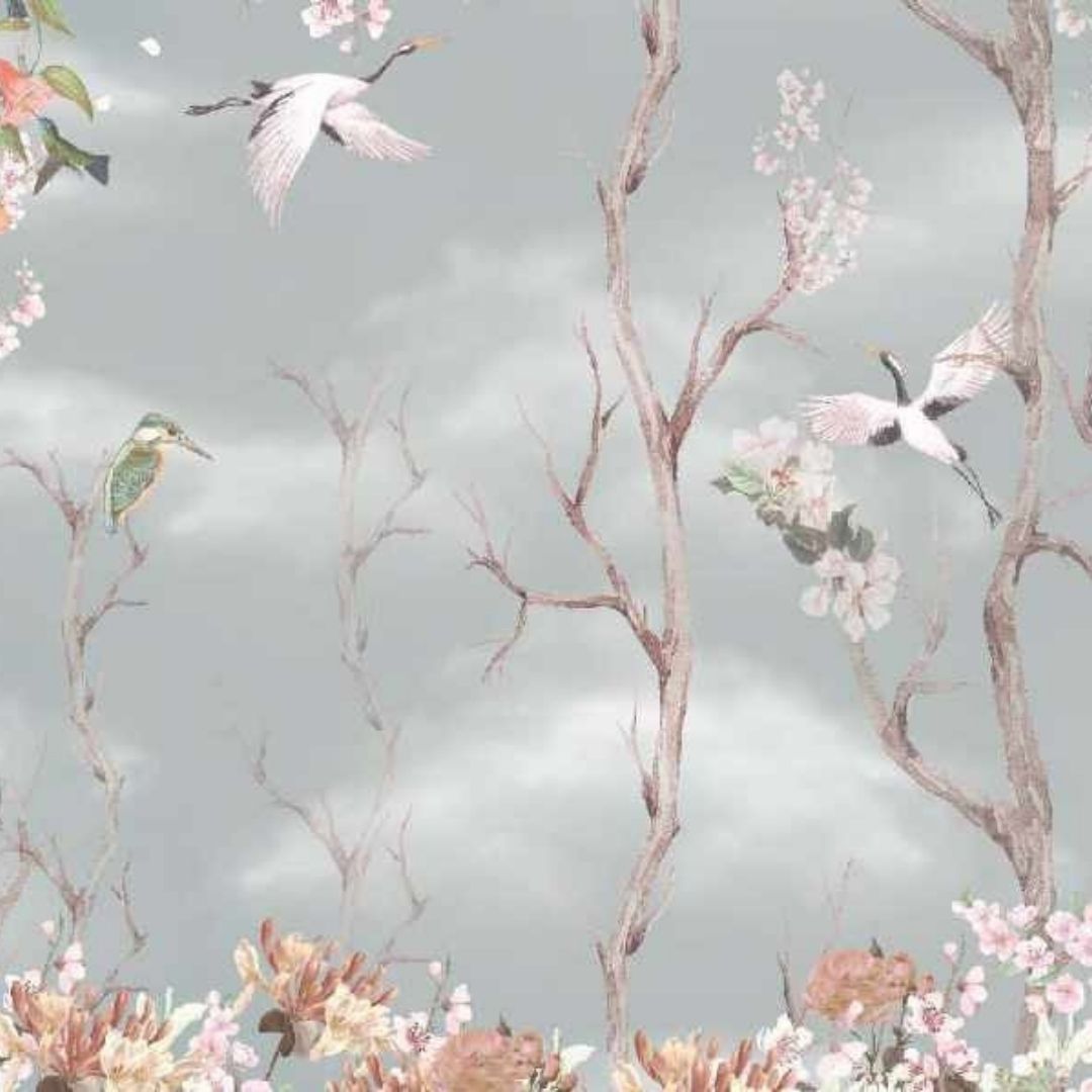 Vintage Garden Tropical Wallpaper Collection - Custom Designs