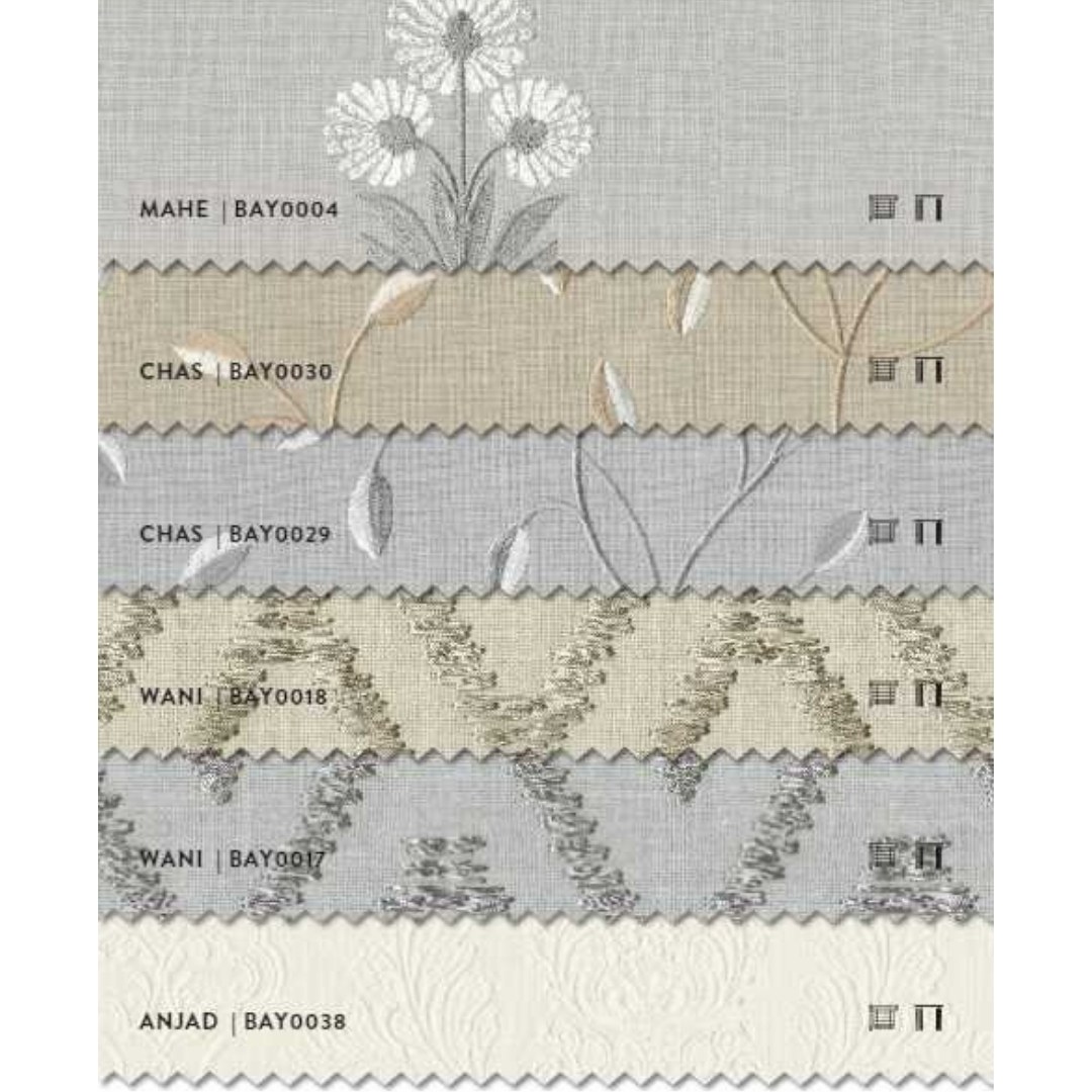 Bayana Embroidery Fabric for Luxurious Upholstery