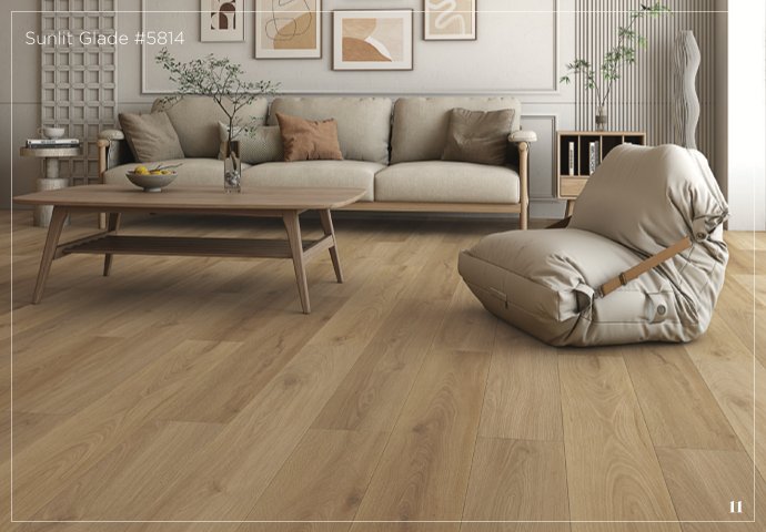 Sunlit Glade #5814 Majesty Grande Lamiwood Flooring