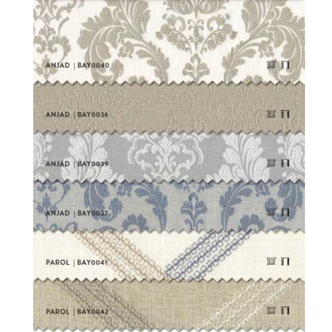 Bayana Embroidery Fabric for Luxurious Upholstery