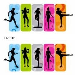 ED22101 Sports Addiction Wallpaper – Dynamic Elegance