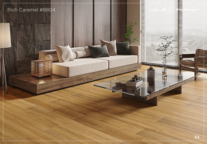 Rich Caramel #8804 Immenso Hybrid Laminate Flooring