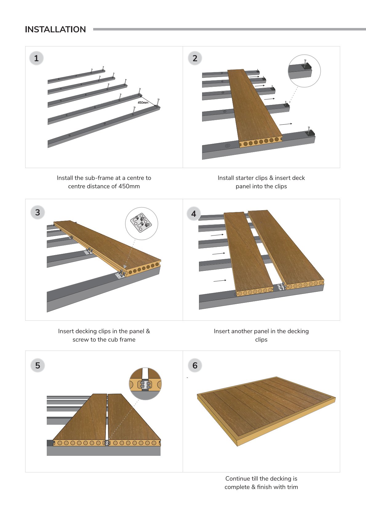 Durable WPC Decking – Krraft Floor 146x24x2400mm