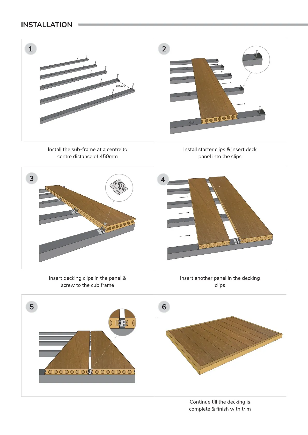 Durable WPC Decking – Krraft Floor 146x24x2400mm