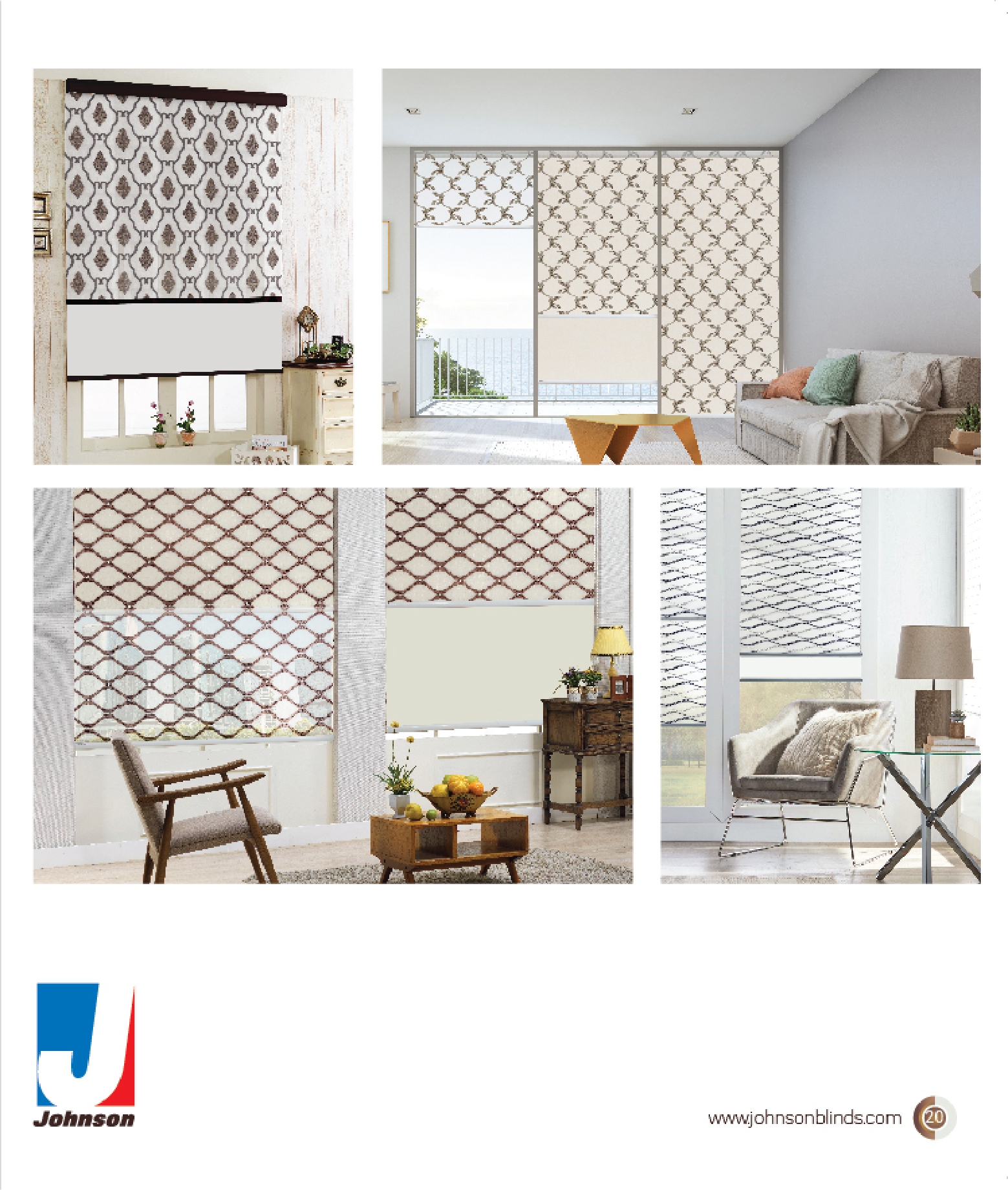 Johnson Roller Dual Blind Collection