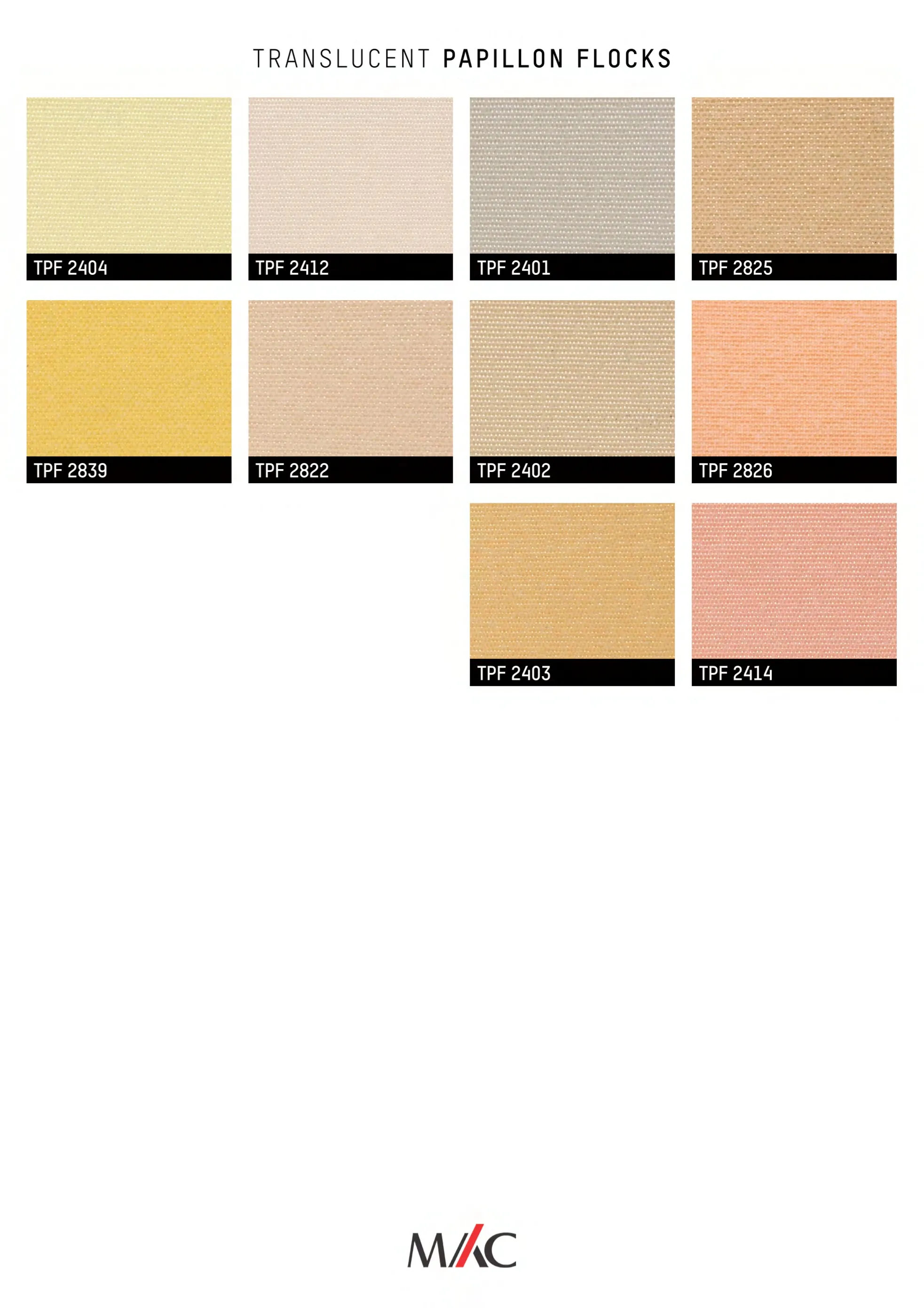 Mac Roller Papillon Flocks Blind