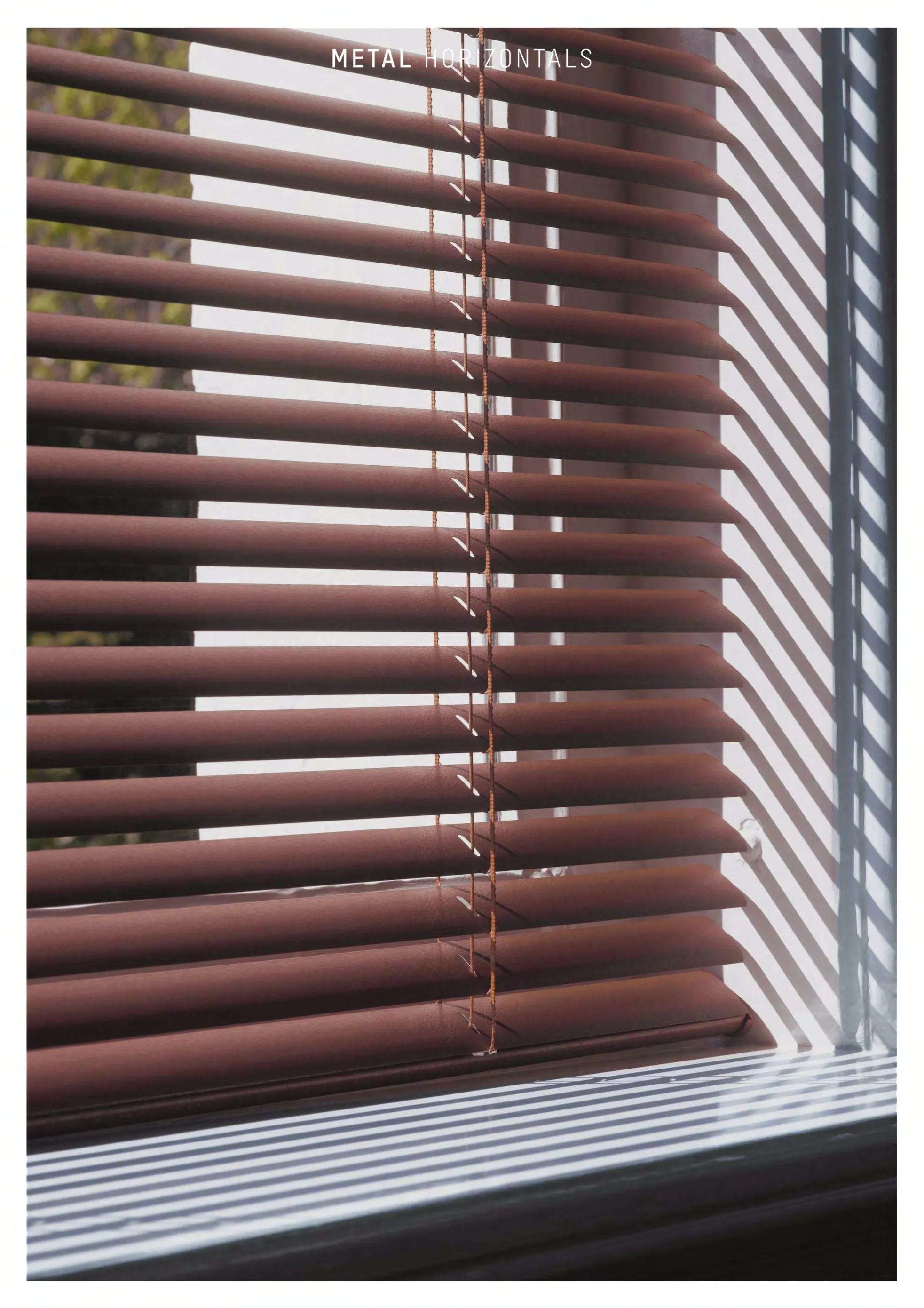 Mac Metal Venetian Blind - Perforated 25mm Collection