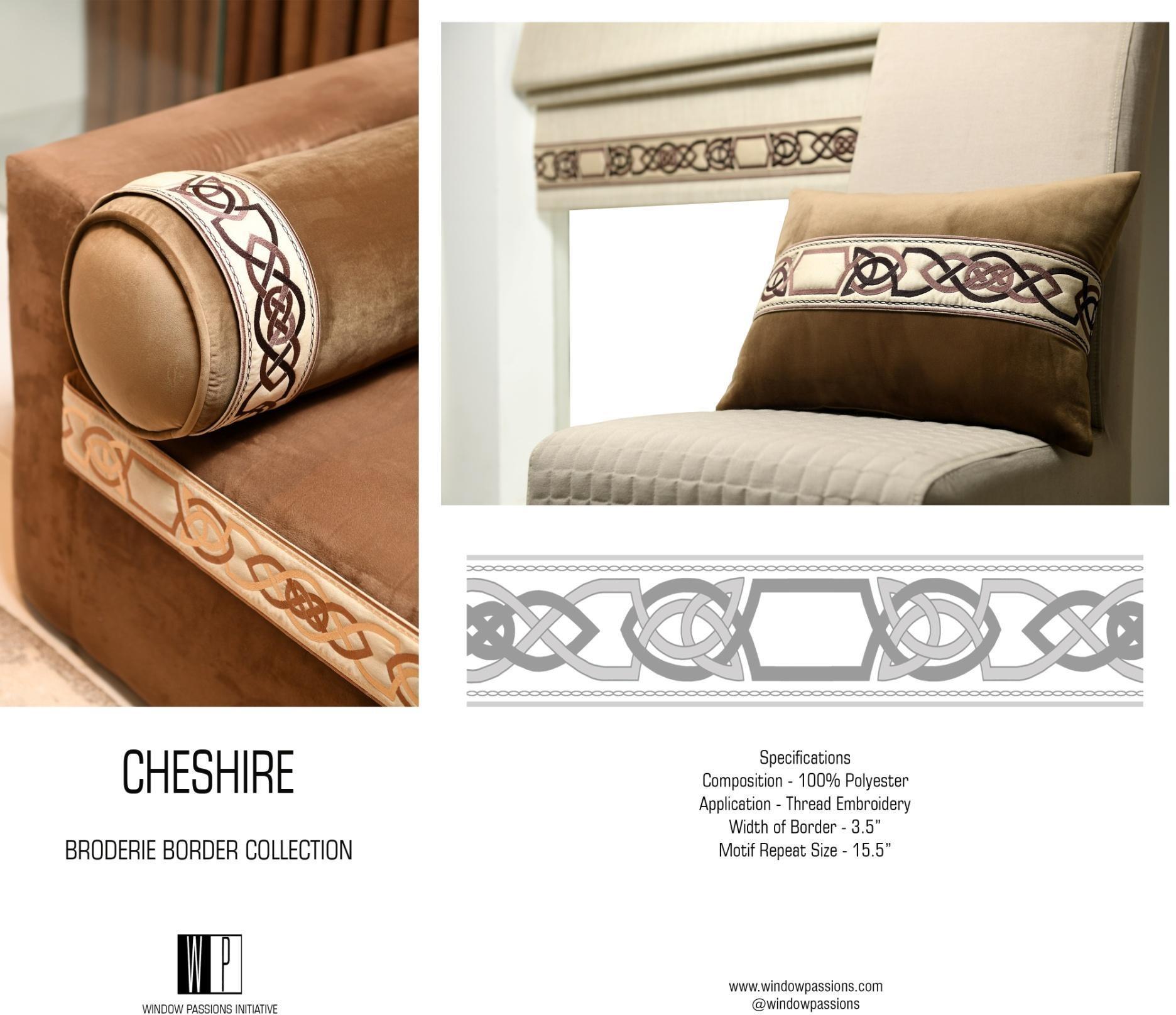 Cheshire Borders || Broderie Border Collection