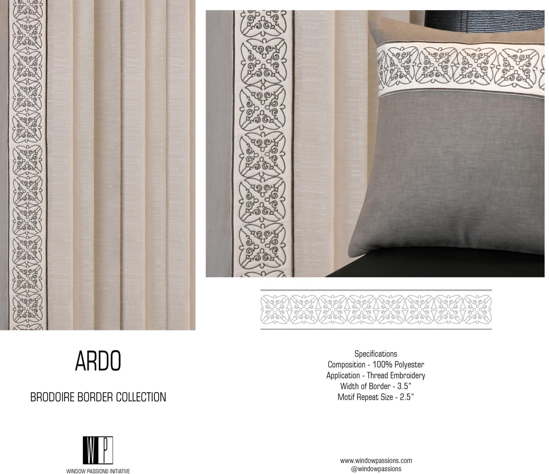 Ardo Border || Broderie Border Collection