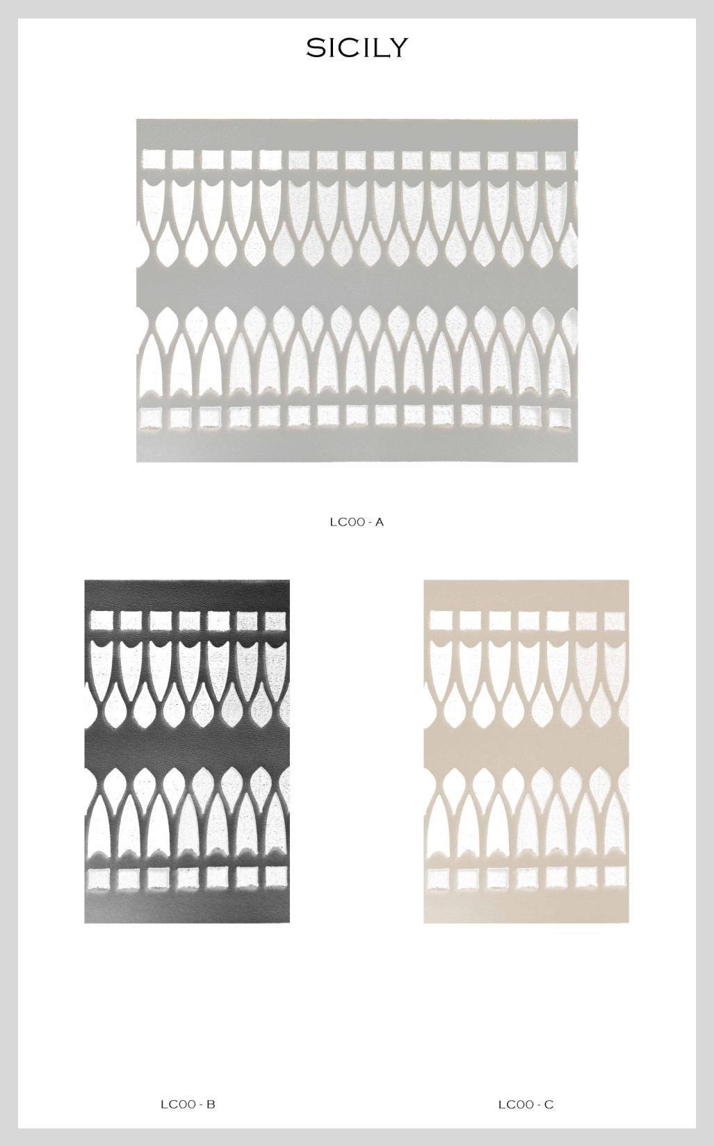 Sicily Border || Lattice Border Collection