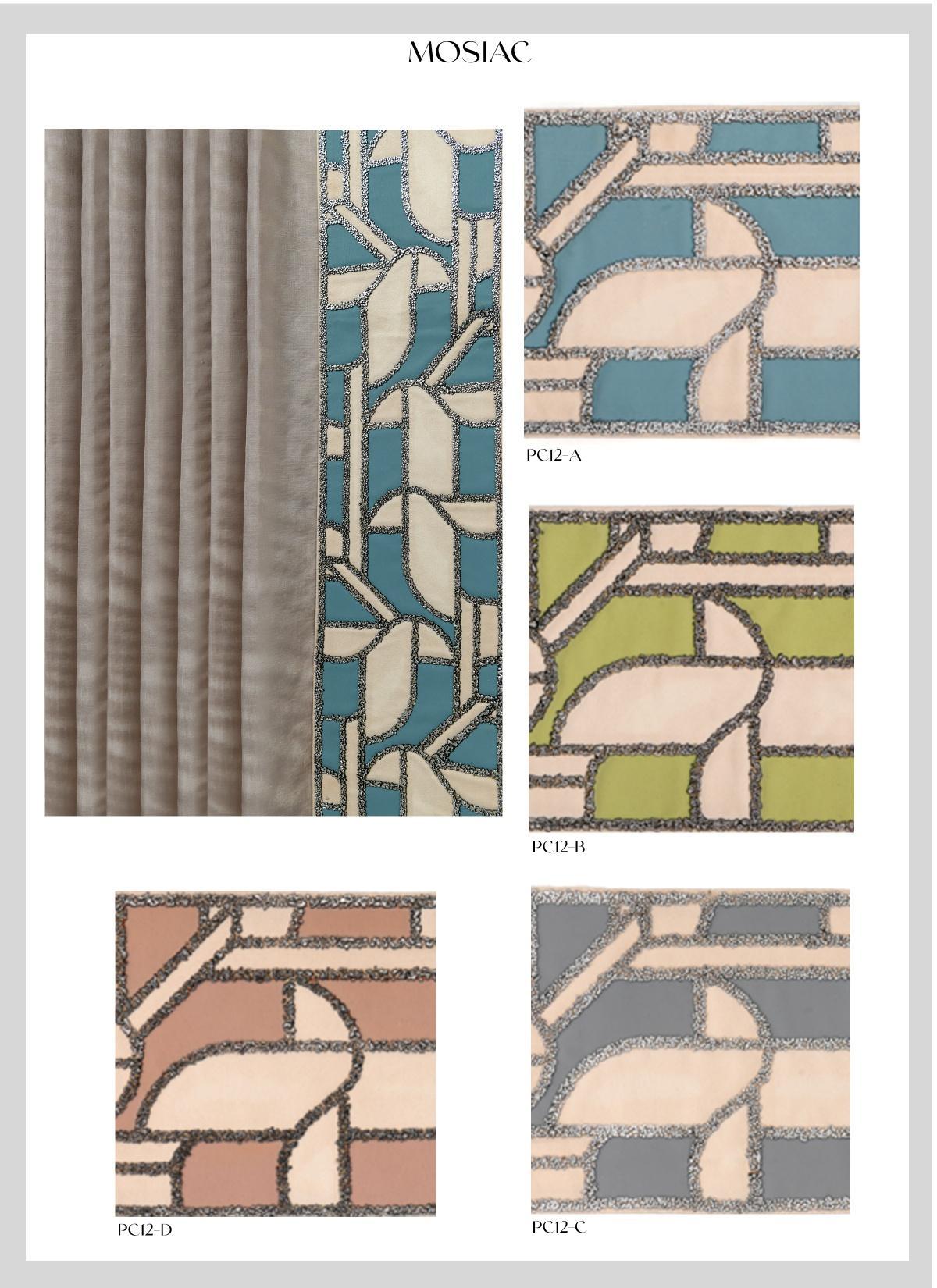 Mosaic Border || Printemps Border Collection