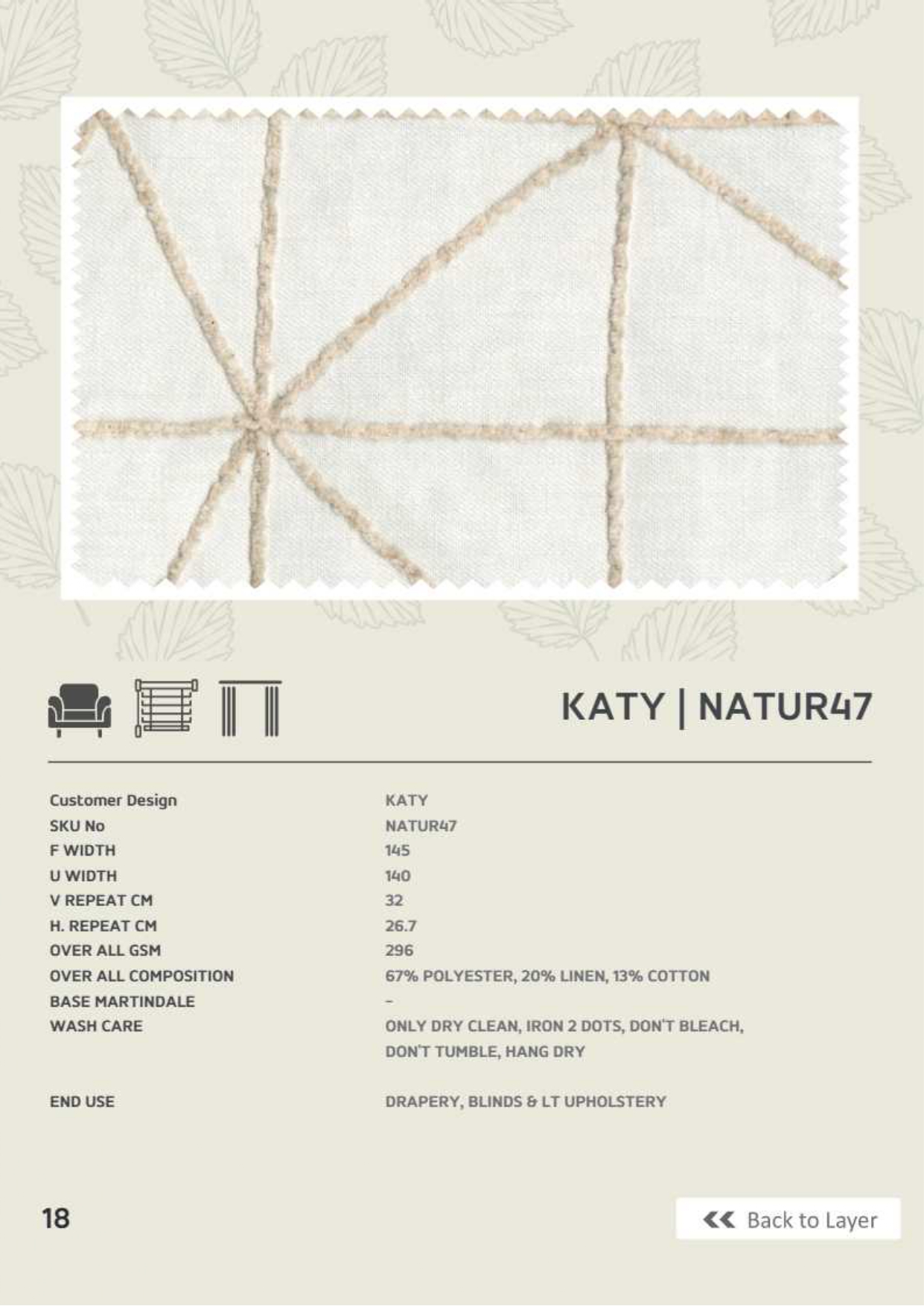 Katy-AP : Adore Embroidery Fabric