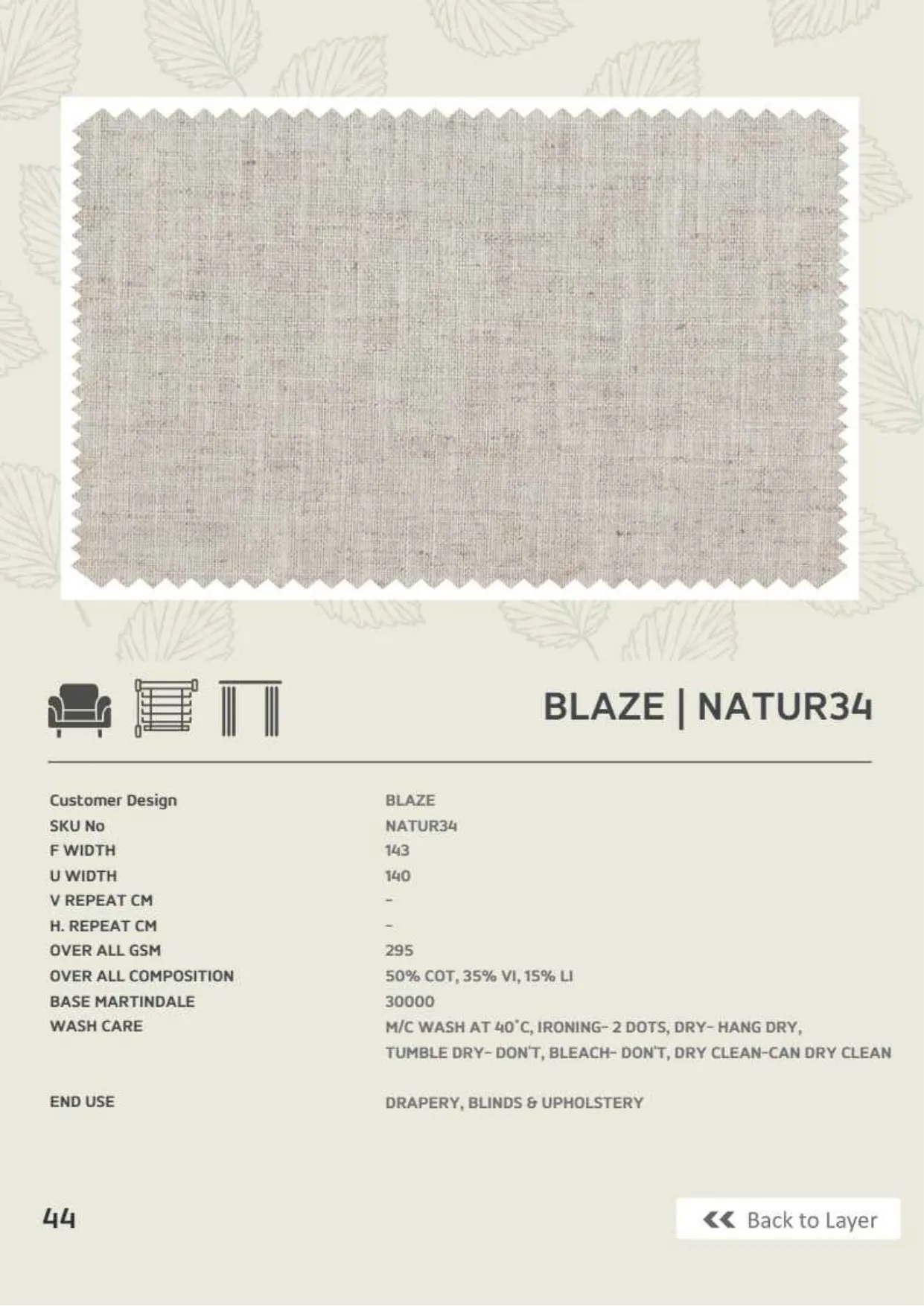 Blaze - AP : Adore Embroidery Fabric