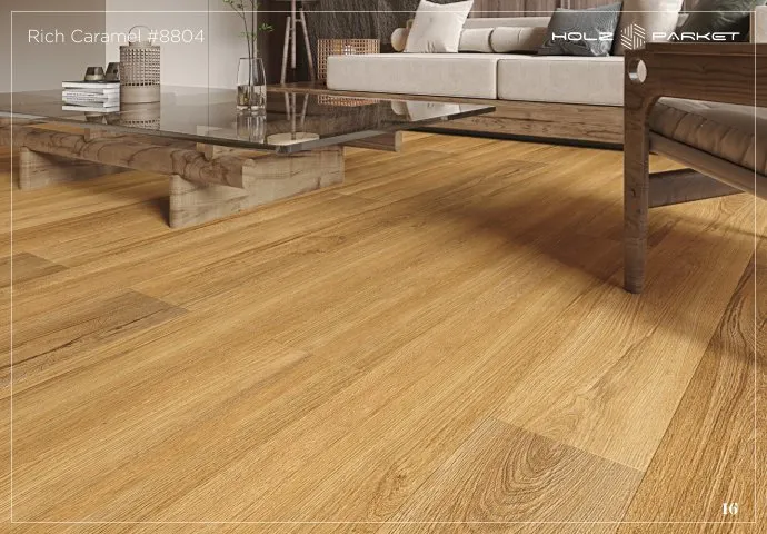 Rich Caramel #8804 Immenso Hybrid Laminate Flooring