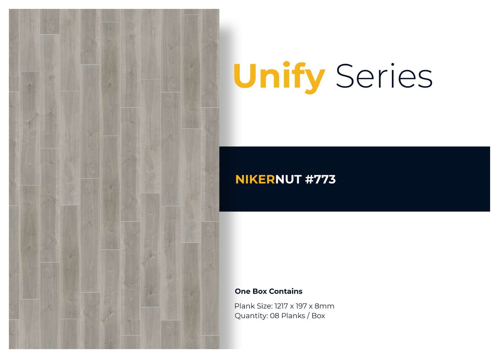 NIKERNUT #773 Unify Waterproof Lamiwood Laminate Flooring