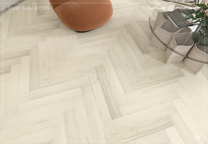 Silver Grey #7705 Lamiwood Laminate Flooring