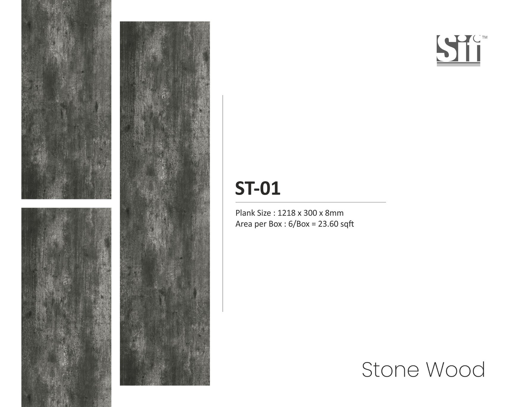 Sharper Stone Laminate Flooring - ST-01