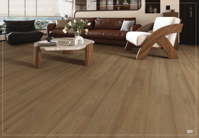 Hazel Charm #8909 Lamiwood 8MM Laminate Flooring