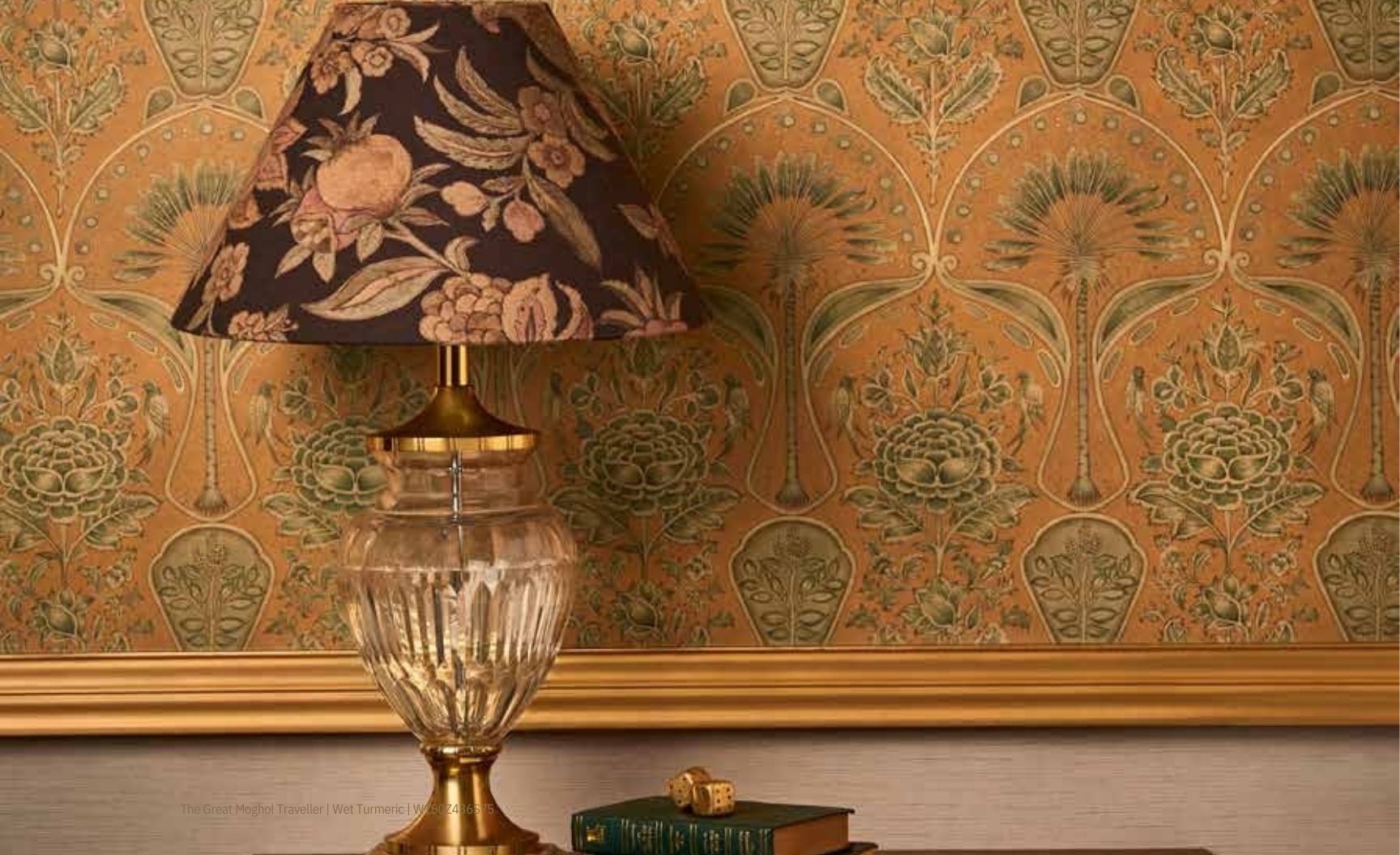 SABYASACHI HEARTLAND - Luxury Wallpapers The Great Moghol Traveller Collection