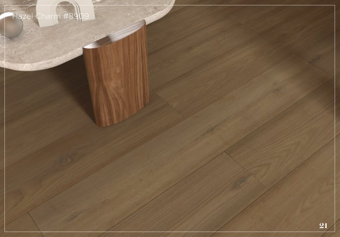 Hazel Charm #8909 Lamiwood 8MM Laminate Flooring