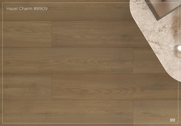 Hazel Charm #8909 Lamiwood 8MM Laminate Flooring