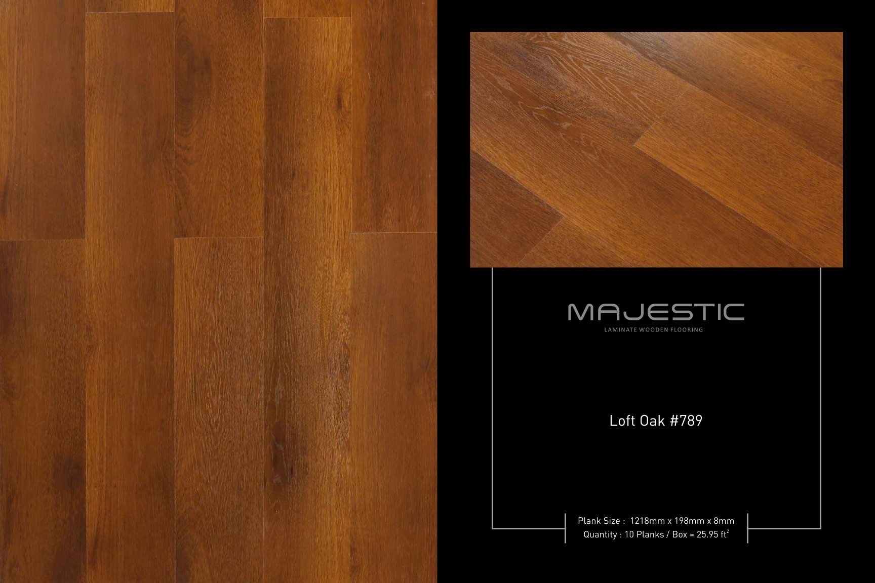 LOFT OAK #789 Majestic Laminate Wood Flooring