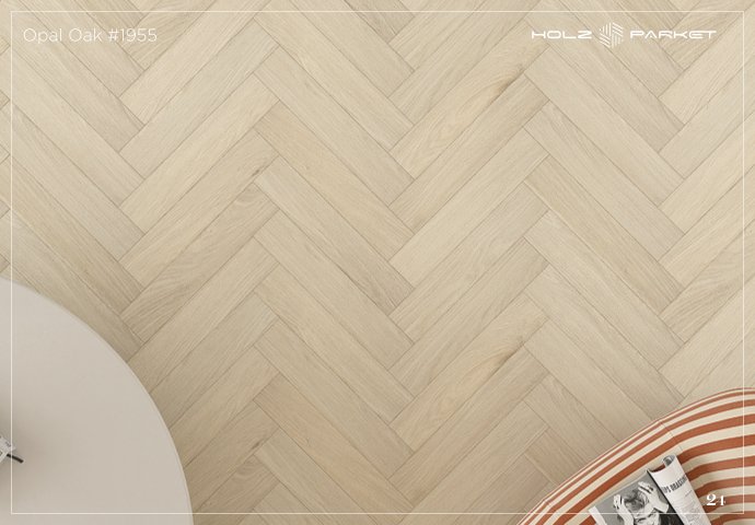 Kaara Lamiwood 8mm Herringbone Flooring – Opal Oak #1955