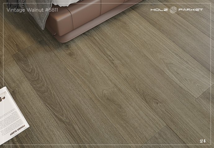 Vintage Walnut #8811 Lamiwood Hybrid Laminate Flooring