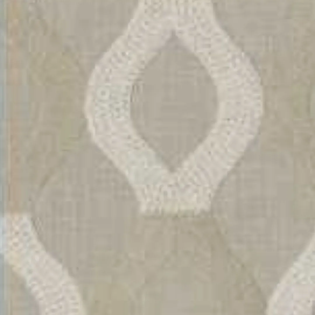 WOKHA BAY0002 Bayana Embroidery Fabric - Elegant Upholstery Choice