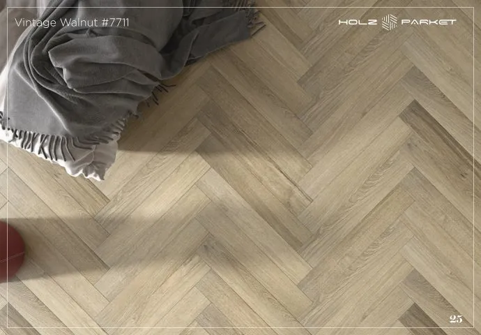 Vintage Walnut #7711 Lamiwood Laminate Flooring
