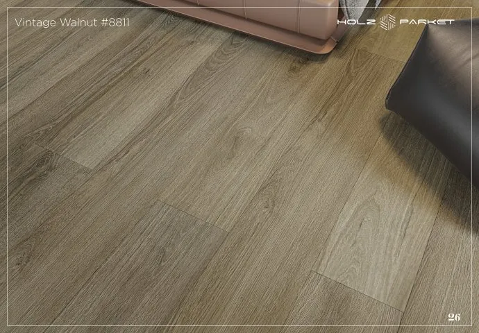 Vintage Walnut #8811 Lamiwood Hybrid Laminate Flooring