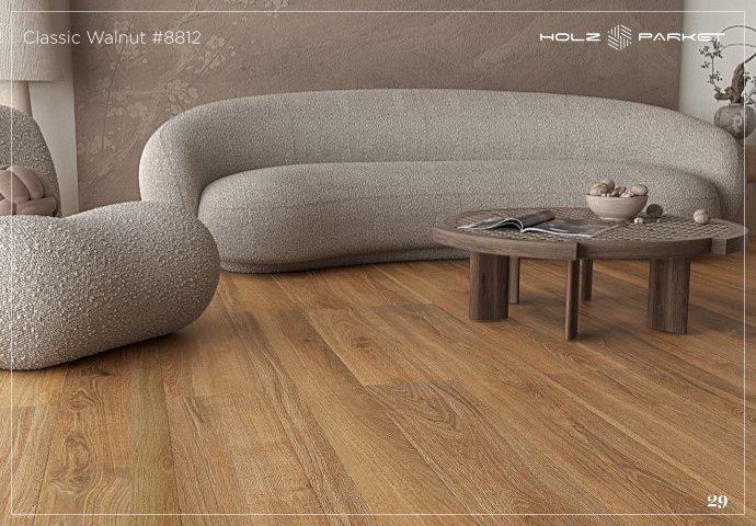 Classic Walnut #8812 Immenso Hybrid Laminate Flooring