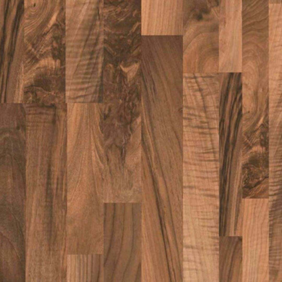 D1440 Ticino Walnut 3-Strip Wooden Flooring - Premium Quality