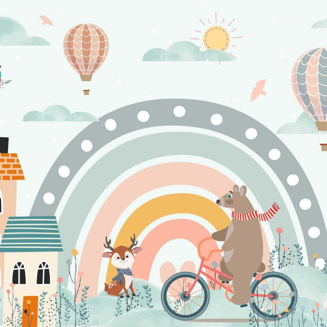 Rainbow Ride: Colorful Kids Collection for Joyful Adventures