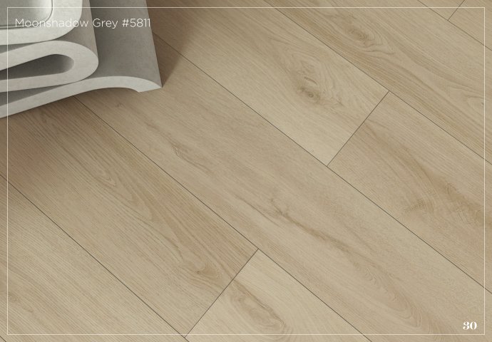 Moonshadow Grey #5811 Majesty Grande Lamiwood Flooring