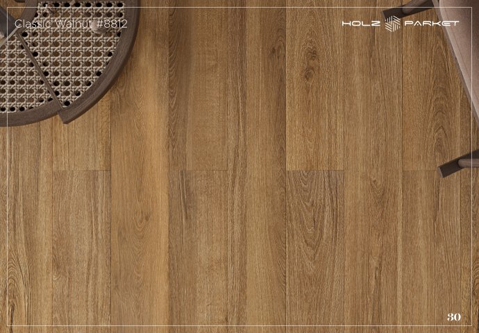 Classic Walnut #8812 Immenso Hybrid Laminate Flooring