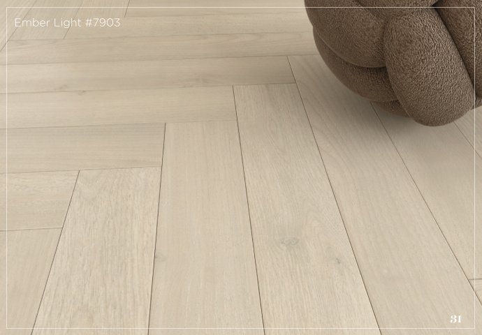 EMBER LIGHT #7903 HB Intrigue 8MM Laminate Wood Flooring