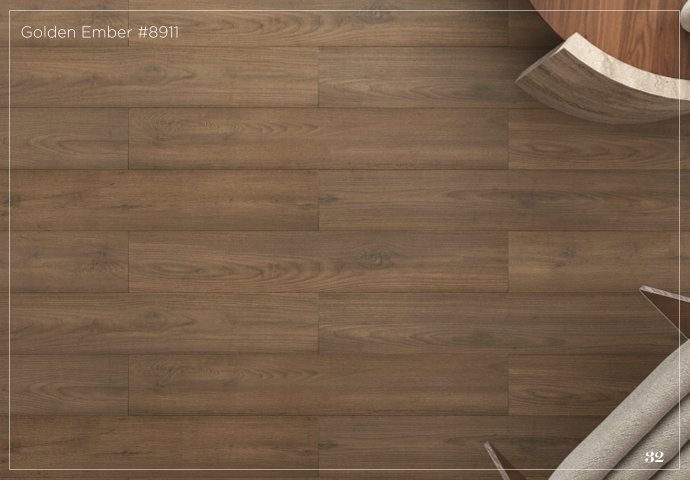 Golden Ember #8911 Lamiwood 8MM Laminate Flooring