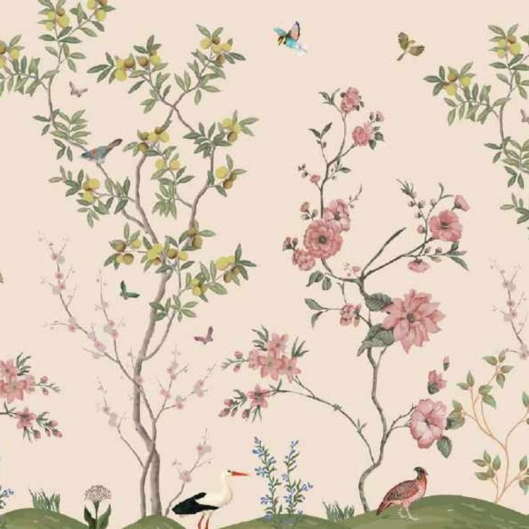 Transform Your Space with Spring Tropical Custom Wallpaper