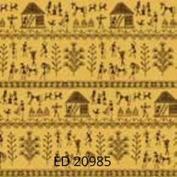 ED 20985 Ethnic Creation Wallpaper - Customized Elegance for Your Space