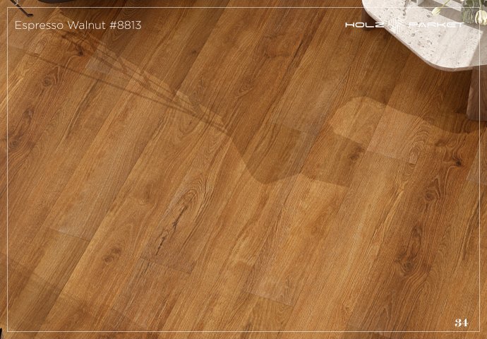 Espresso Walnut #8813 - Hybrid Laminate Flooring