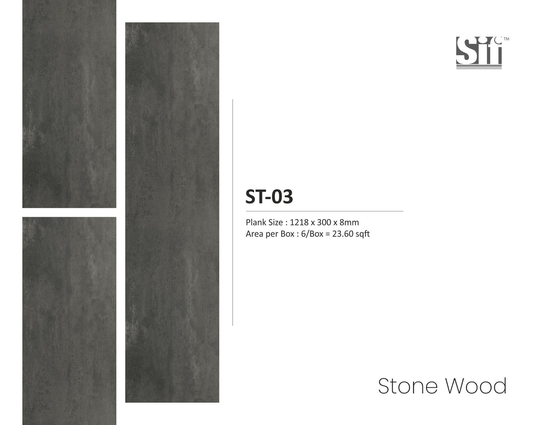 Sharper Stone Laminate Flooring – ST-03