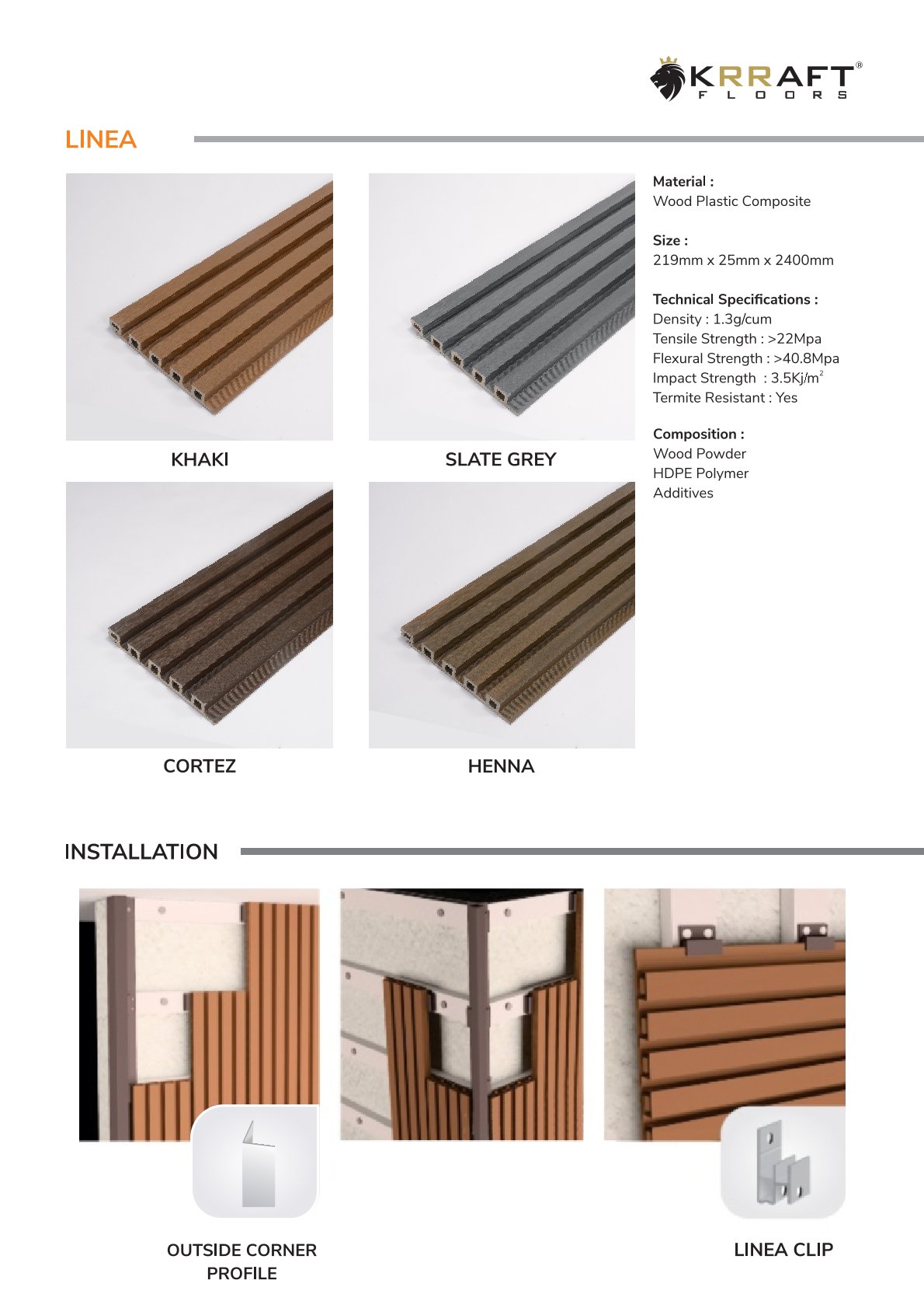 Durable WPC Decking – Krraft Floor