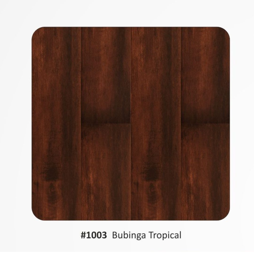 #1003 Bubinga Tropical Sound Comfort Flooring | Premium Acoustic Elegance